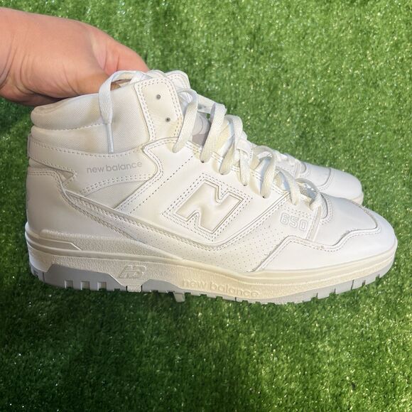 Mens New Balance 650R Basketball Casual Mid Sneaker Shoes BB650RWW Size 13 - Picture 1 of 6